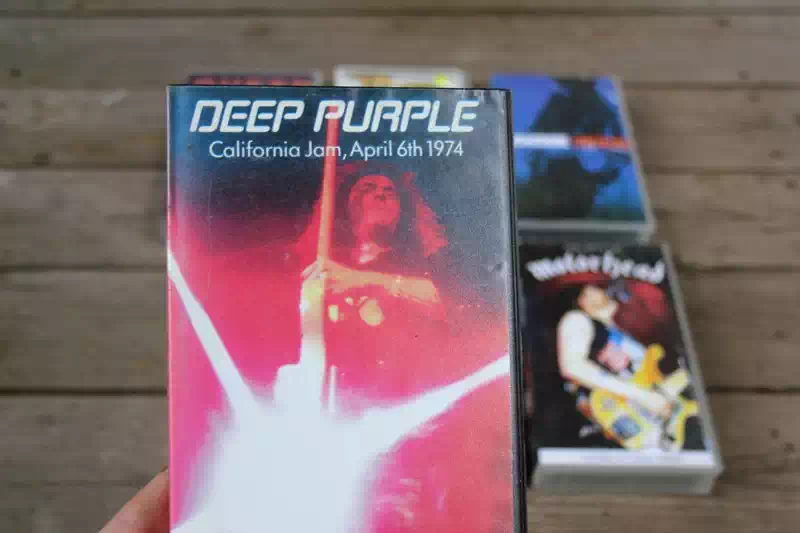 VHS видеокассета Deep Purple California Jam, April 6th 1974