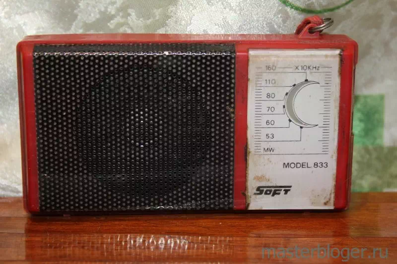 Миниатюрный радиоприемник SOFT model 833 